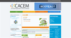 Desktop Screenshot of cacem.org