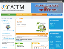 Tablet Screenshot of cacem.org